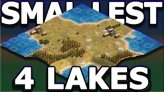 The Smallest Four Lakes Ever!