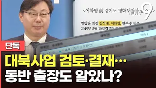 [단독] 이재명, 대북사업 검토·결재…이화영-김성태 동반출장 알았나?