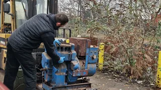 Lister HR2 Diesel Welder, First start after 20 years in a barn.