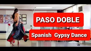 PASO DOBLE LINE DANCE  Spanish Gypsy Dance DEMO  Choreo Sunny Park (2021.7) 파소도블 라인댄스  써니박라틴 &라인댄스