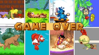 Evolution Of Disney GBA Games Death Animations & Game-Over Screen!