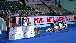 ISSF World Cup Rifle/Pistol/Shotgun New Delhi, India – Final 50m Rifle 3 Positions Team Men