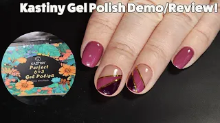 Kastiny Gel Polish Review and Nail art!