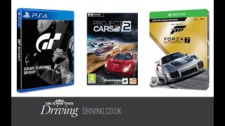 GT Sport vs Forza Motorsport 7 vs Project Cars 2 : expert group test