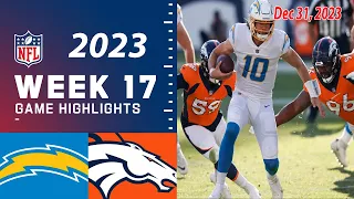 Chargers vs Broncos FULL GAME 12/31/23 Week 17 | NFL Highlights Today