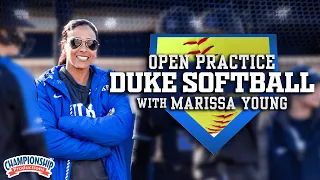 Open Practice: Duke Softball with Marissa Young - Chaos Drill!
