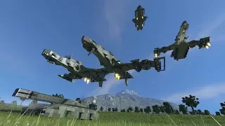 Space Engineers - Ground Drones Invasion Mod Demo