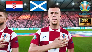 🔥 PES 2021 - Croatia Vs Scotland ⚽ Euro 2020 • Next Gen Realism Mod Gameplay - Hampden Park