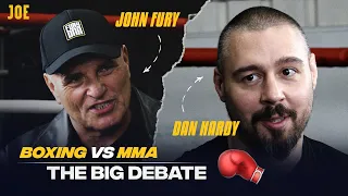 Boxing vs MMA: John Fury and Dan Hardy debate