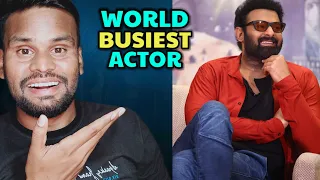 Busiest Actor in the World 🌎 | Prabhas | Kamal Kumar