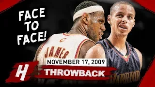 The Game LeBron James Met Stephen Curry for the FIRST TIME EVER 2009.11.17 - CRAZY Duel!