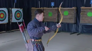 Namnaa academy Mongolian horseback archery