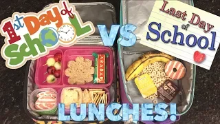 Week of School Lunches! Almost The End of The Year! + What They Ate