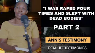 LIFE IS SPIRITUAL PRESENTS: ANN'S TESTIMONY  PART 2 - "I USED TO SLEEP WITH DEAD BODIES"