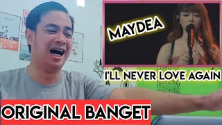 MAYDEA - I'll Never Love Again (Lady Gaga) - X Factor Indonesia - REACTION