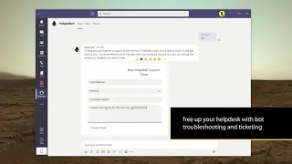 Microsoft Teams Helpdesk chatbot by Ako