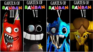 All New Trailer Comparison: Garten Of Banban Chapter 6 Vs Chapter 5 Vs Chapter 4 Vs Chaptar 3