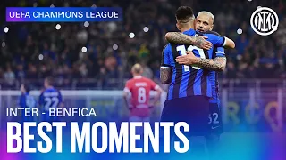 INTER 3-3 BENFICA | BEST MOMENTS | PITCHSIDE HIGHLIGHTS 👀⚫🔵