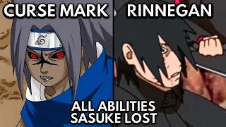 Every Time Sasuke Got Nerfed