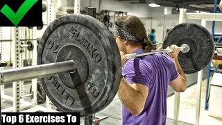 MY TOP 6 EXERCISES TO INCREASE YOUR OVERHEAD PRESS