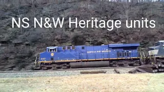 NS 8103 N&W Heritage unit at horseshoe curve Altoona PA