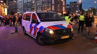 [Koningsdag 2022] Vele hulpdiensten met spoed in Amsterdam tijdens Koningsdag!