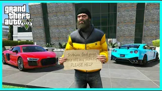 HOMELESS BECAME BILLIONAIRE IN GTA 5! (GTA 5 Mods)