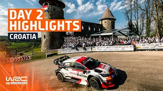 Day 2 Highlights | WRC Croatia Rally 2023