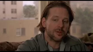 Mikey Rourke's drunk speech. Barfly 1987