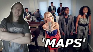 German Reacts To 'Maps' - Vintage 1970s Soul Maroon 5 Cover ft. Morgan James