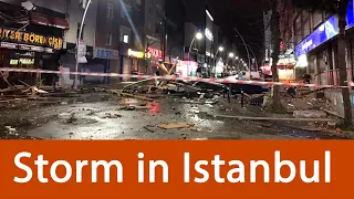 A violent storm hit Turkey. Istanbul suffered | Natural disasters | Climate change | Weather