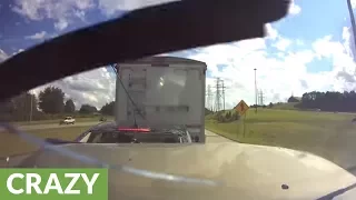 Distracted driver slams into stopped traffic at 60 mph