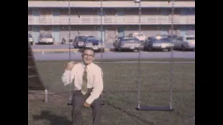 kids playing in the field 70s-80s 8mm film