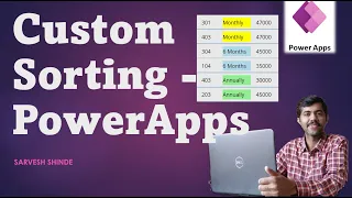 Custom sorting in PowerApps | Sort on Choice column | PowerApps | Power Platform for Beginners