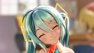 [MMD] お部屋でビバハピ踊ってみた [初音ミク＆鏡音リン]