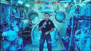 NASA Astronaut Answers Student Questions From Space