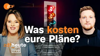 Die Ampel-Projekte im Check | ZDFheute live zu den Koalitionsverhandlungen