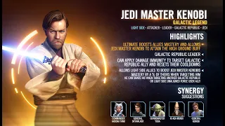 How to Easily Beat Tier 4 of the Galactic Legend Jedi Master Kenobi Event | #JMK #TIER4 #SWGOH