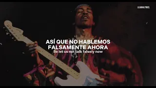 All Along The Watchtower - Jimi Hendrix [Subtitulado al español + Lyrics]