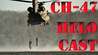 CH-47 Chinook Helicopter Helo Cast Aerospace News Combat Camera Military Video