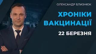 Другий етап та новий штам в Україні: Хроніки вакцинації 22 березня