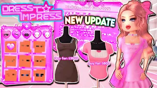 NEW Dress To Impress UPDATE Out NOW! Cute NEW Items, Custom Faces, & More Small Things! | ROBLOX