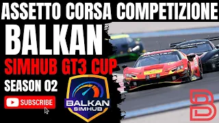 Assetto Corsa Competizione - GT3 Cup by Balkan SimHub - Season 2 - Round 4