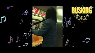 Busking Metro NYC - The Black Beatles Eight Days a Week