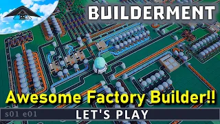 Awesome Start!!  Let's Play Builderment  s01 e01