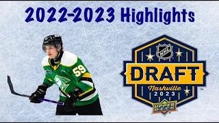 2023 NHL Draft : Oliver Bonk - 22-23 Highlights
