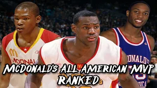 Ranking Every McDonald's All American MVP (1978-2019)