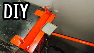 【DIY】鉄板曲げベンダーを作ってみたよ！make a metal bender