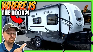 Crazy New Camper is UNDER 16ft Total! 2024 Geo Pro 15FD Travel Trailer by Rockwood RV