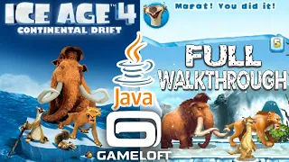 Ice Age 4: Continental Drift JAVA GAME (Gameloft 2012 year) FULL WALKTHROUGH